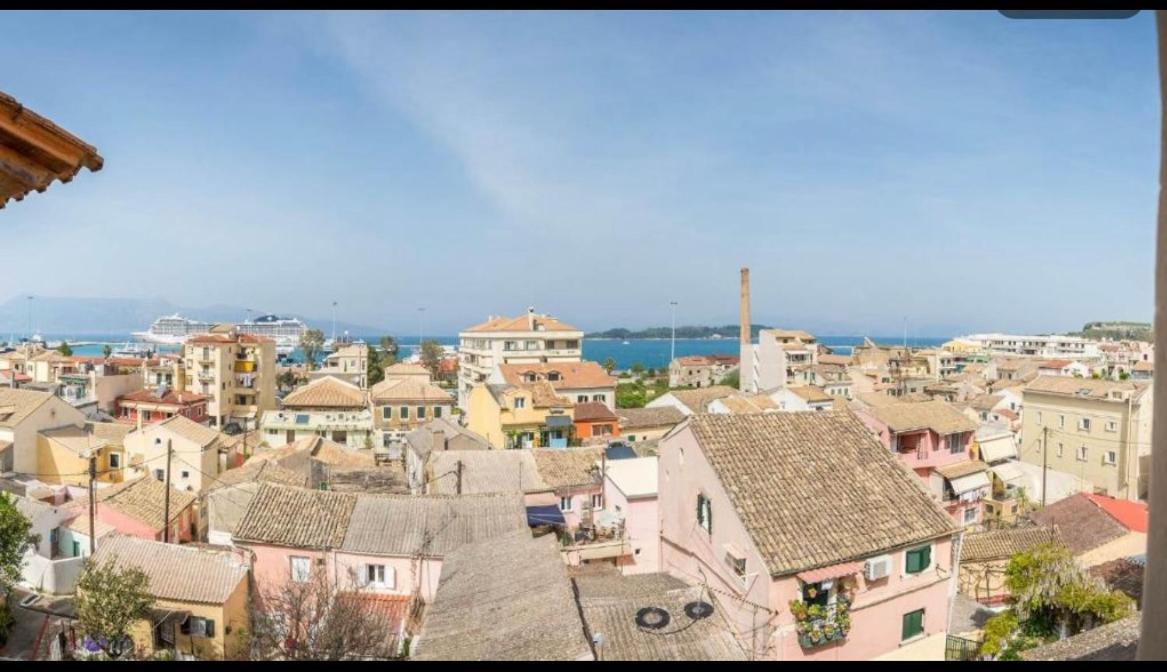 Makis Sea-View Apartment-Corfu Port Mantouki Екстер'єр фото