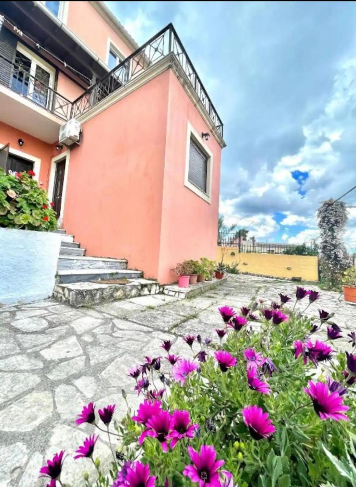 Makis Sea-View Apartment-Corfu Port Mantouki Екстер'єр фото